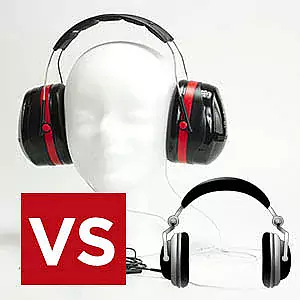 Gehörschutz VS Active-Noise-Cancelling
